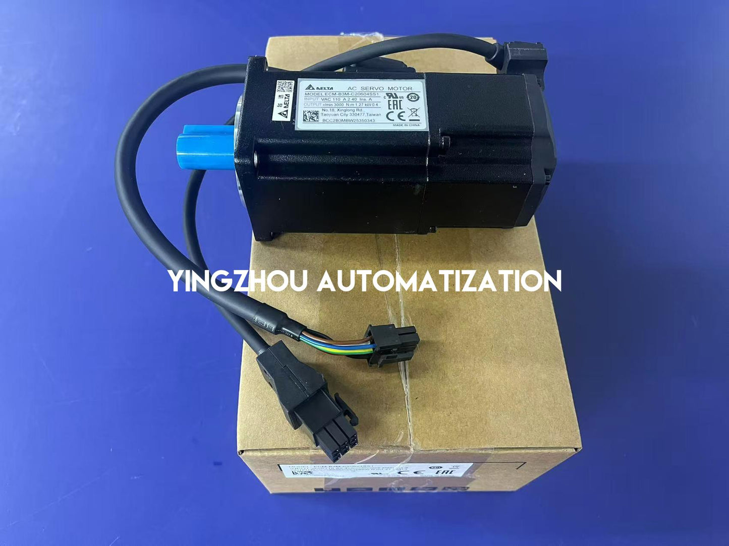 Delta ASDA-B3 Series Servo Motor ECM-B3M-C20604SS1 - 400W, 3000 RPM, with Brake, 24-bit Encoder-YingZhou Automatization