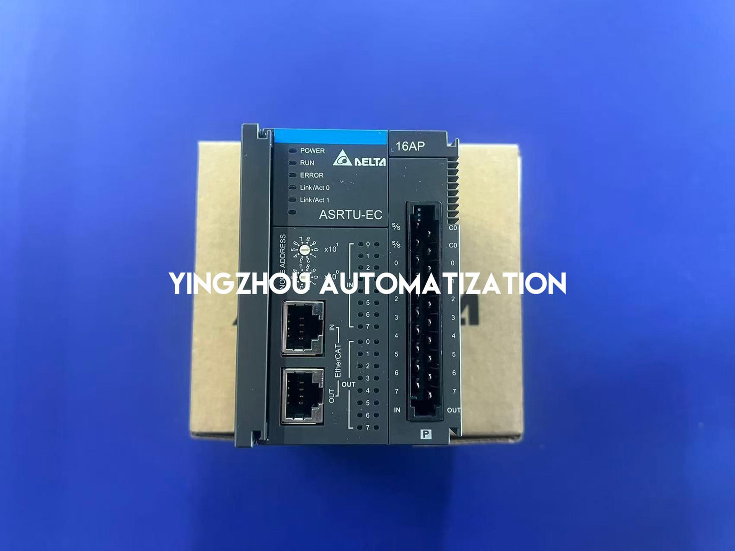 Delta ASRTU-EC16AP1PA RTU Series EtherCAT Coupler Module | High-Speed Remote I/O Communication Unit | Brand New Original-YingZhou Automatization