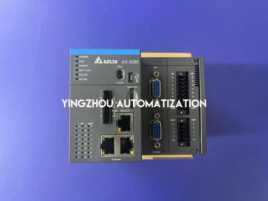 Delta AX-3 Series AX-308EA0MA1T Motion Controller - 8-Axis EtherCAT, 16 In / 8 Out (Transistor), 24V DC-YingZhou Automatization
