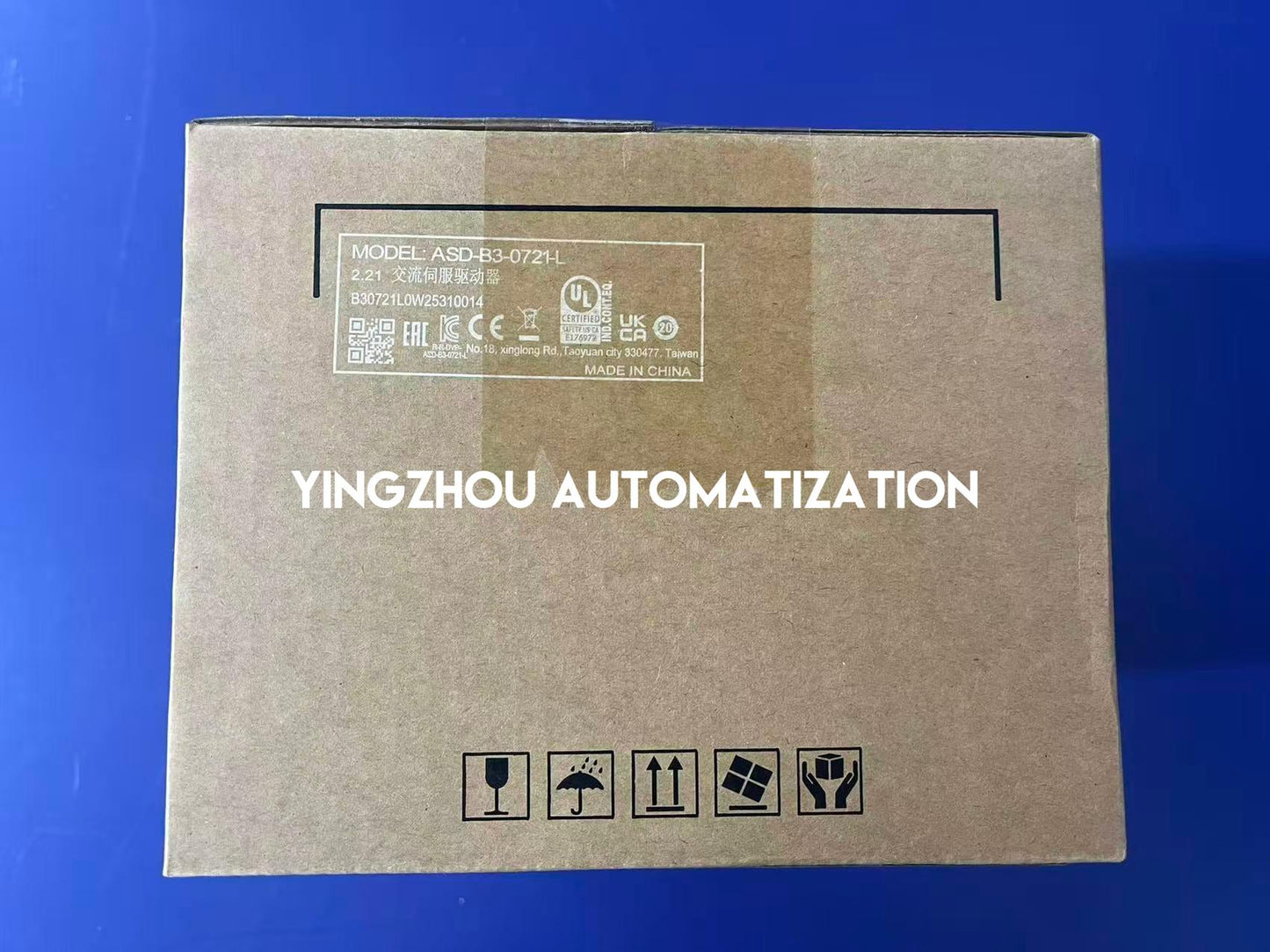Delta B3 Series AC Servo Drive ASD-B3-0721-L 0.75KW 220V 5.1A 1/3PH-YingZhou Automatization