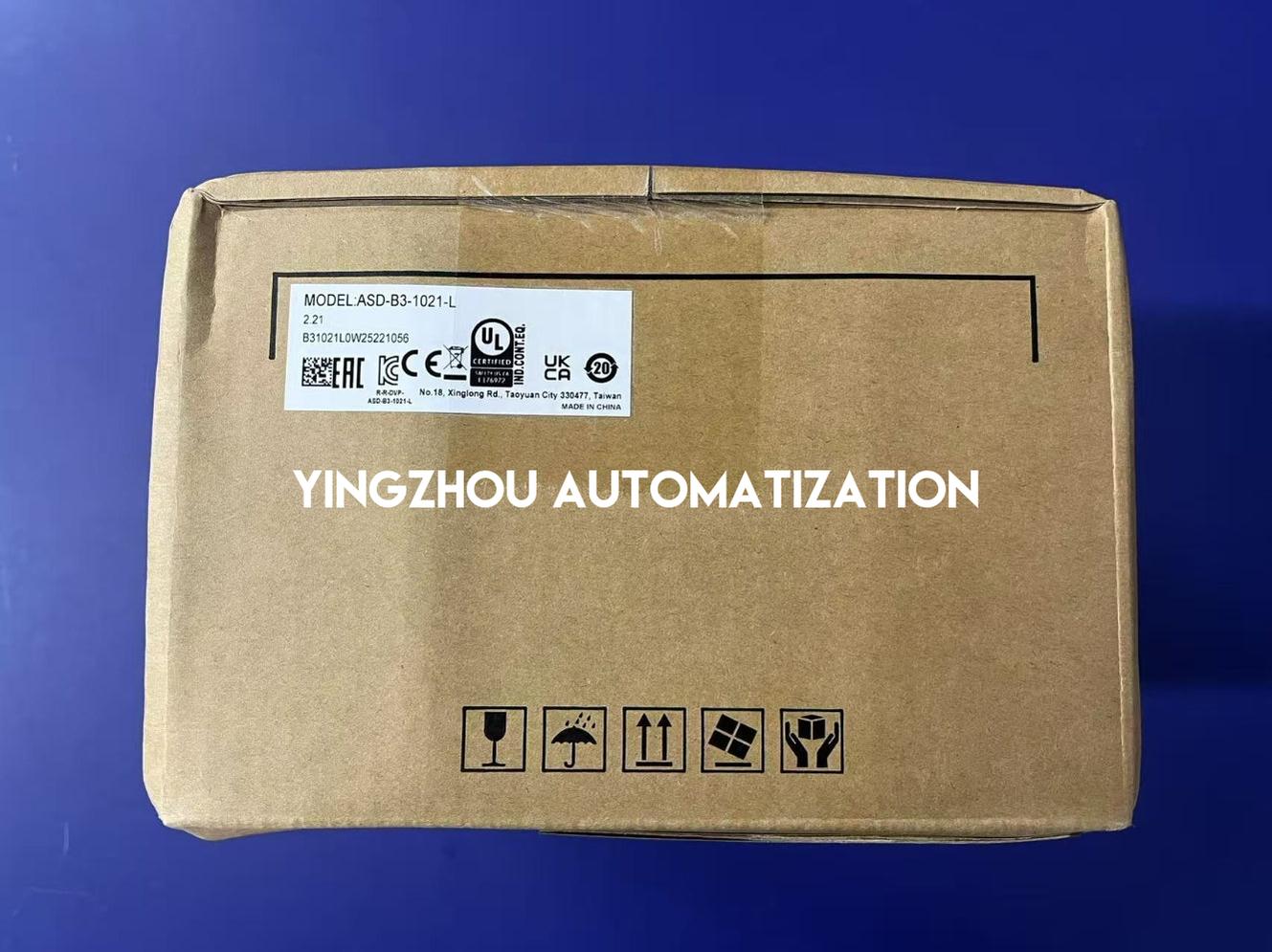 Delta B3 Series AC Servo Drive ASD-B3-1021-L 1KW 220V 7.3A 1/3PH-YingZhou Automatization