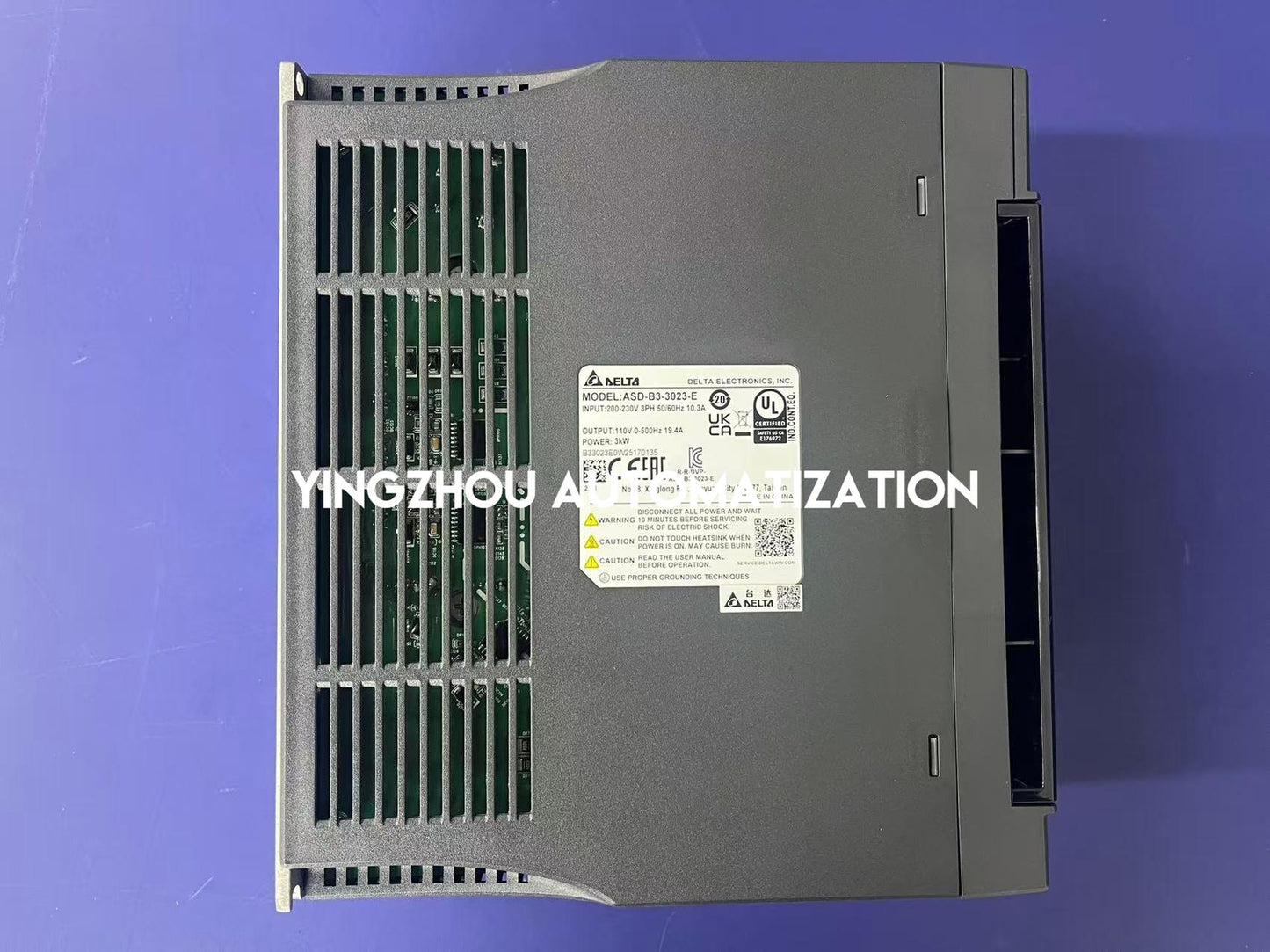 Delta B3 Series AC Servo Drive ASD-B3-3023-E 3KW 220VAC 19.4A 3PH-YingZhou Automatization