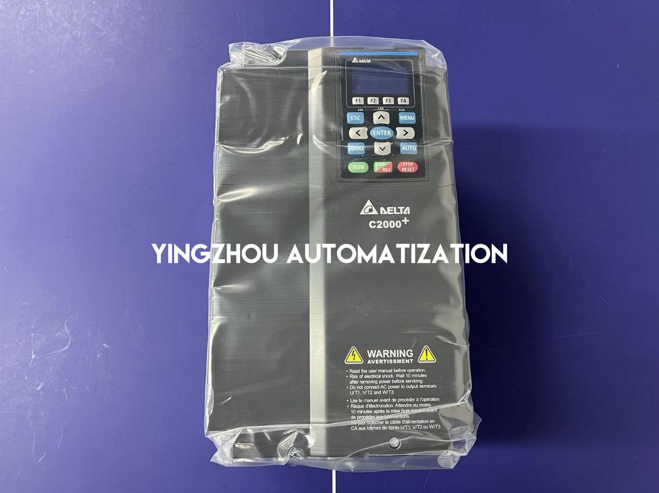 Delta C2000 Plus VFD110C4EA-21 VFD - 11kW (15HP), 460V 3-Phase, IP21, Built-in EMC Filter & STO-YingZhou Automatization