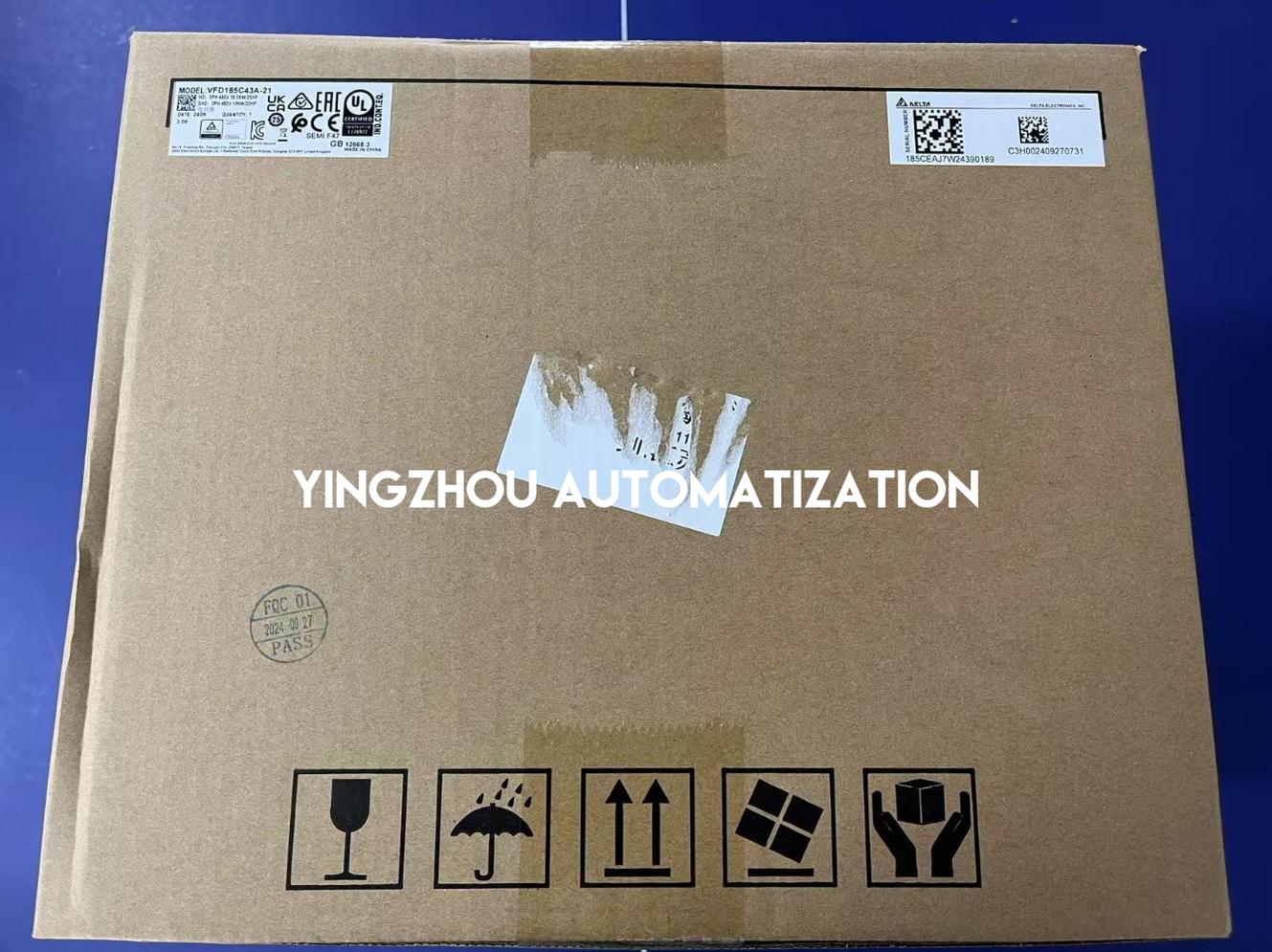 Delta C2000 Plus VFD185C43A-21 VFD - 18.5kW (25HP), 460V 3-Phase, High Performance Vector Drive-YingZhou Automatization