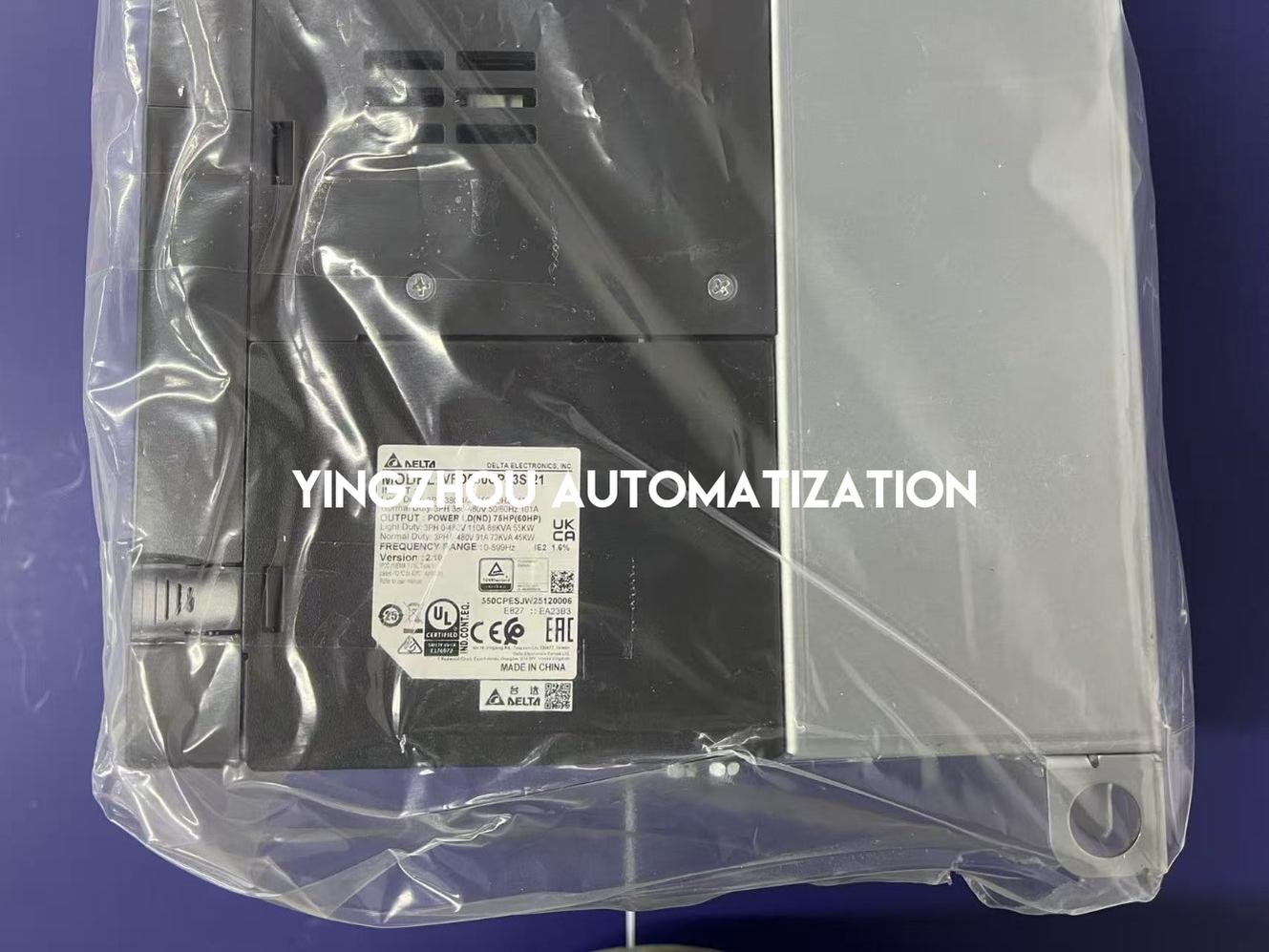 Delta C2000 Plus VFD550CP43S-21 VFD - 55kW (75HP), 460V 3-Phase, IP20, Built-in DC Choke-YingZhou Automatization