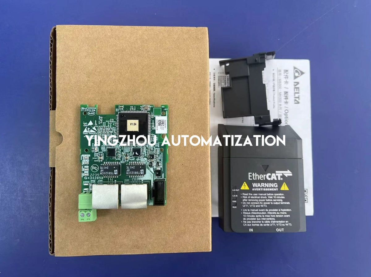 Delta CMM-EC02 CMM Series EtherCAT Communication Card | Motion Control Communication Module | Brand New Original-YingZhou Automatization