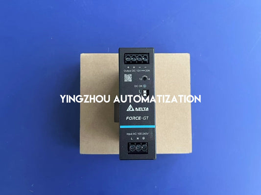 Delta CliQ M Series DRF-12V240W1GBA DIN Rail Power Supply - 12V 240W (20A), High Efficiency-YingZhou Automatization