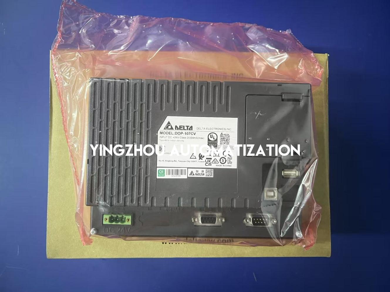 Delta DOP-100 Series 7" HMI Touch Screen DOP-107CV - 800x480 WVGA, 1x COM Port-YingZhou Automatization