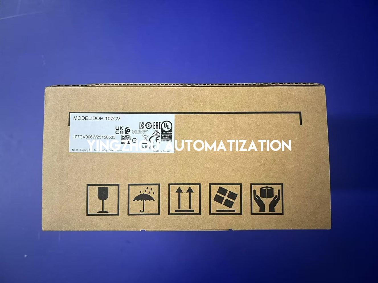 Delta DOP-100 Series 7" HMI Touch Screen DOP-107CV - 800x480 WVGA, 1x COM Port-YingZhou Automatization