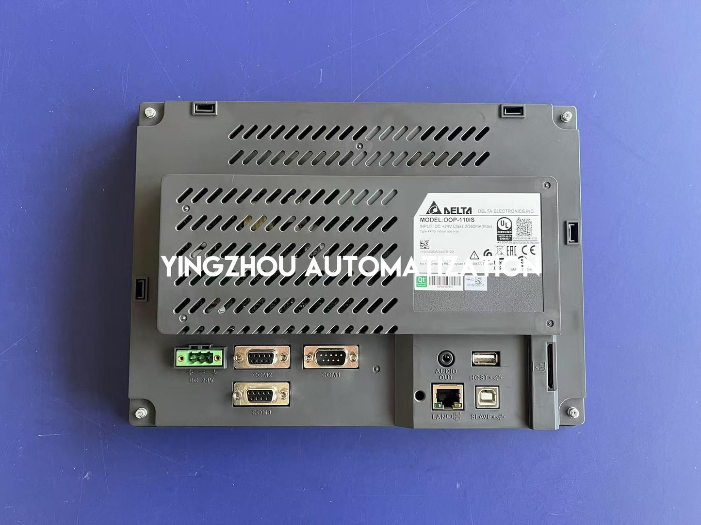 Delta DOP-100 Series DOP-110IS HMI - 10.1" TFT LCD, Ethernet, USB, 3 COM Ports-YingZhou Automatization