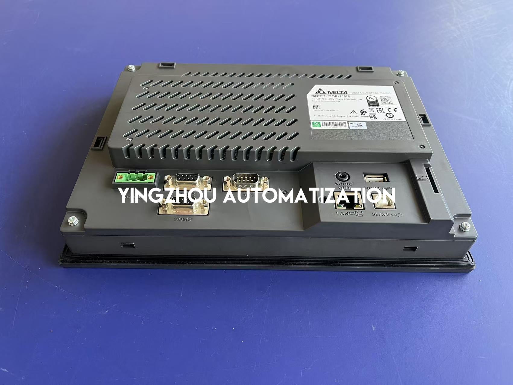 Delta DOP-100 Series DOP-110IS HMI - 10.1" TFT LCD, Ethernet, USB, 3 COM Ports-YingZhou Automatization