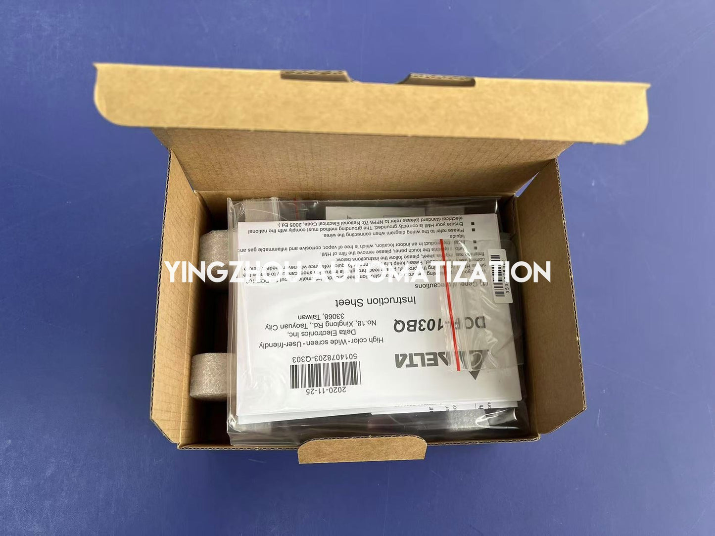 Delta DOP-103BQ 4.3" Basic HMI - 480x272 WQVGA, 256MB ROM, RS-232/485 Serial, 24VDC-YingZhou Automatization