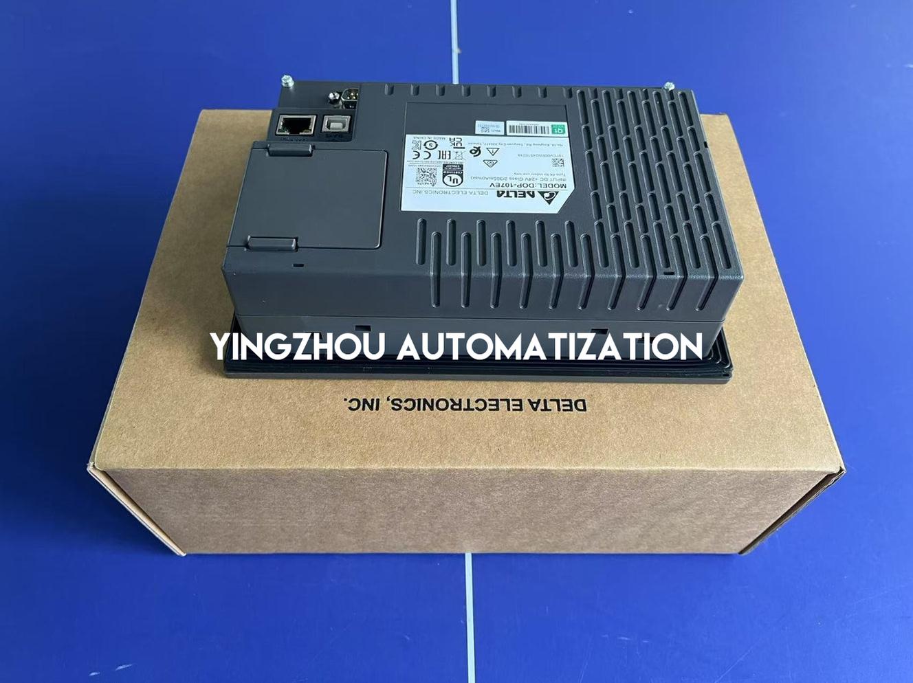 Delta DOP-107EV 7" Ethernet HMI - 800x480 WVGA, 256MB ROM, Dual COM Ports, 24VDC-YingZhou Automatization