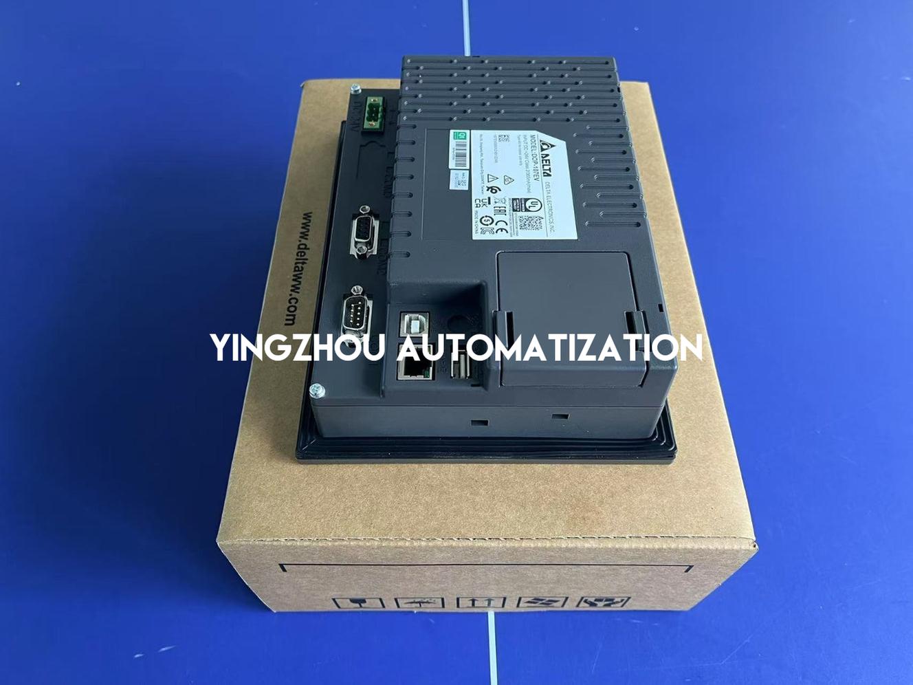 Delta DOP-107EV 7" Ethernet HMI - 800x480 WVGA, 256MB ROM, Dual COM Ports, 24VDC-YingZhou Automatization