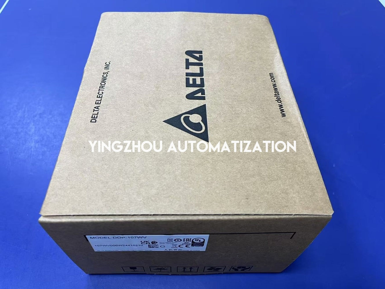 Delta DOP-107WV 7" Advanced HMI - 800x480 WVGA, Built-in Ethernet, 256MB ROM, Multi-COM Ports-YingZhou Automatization