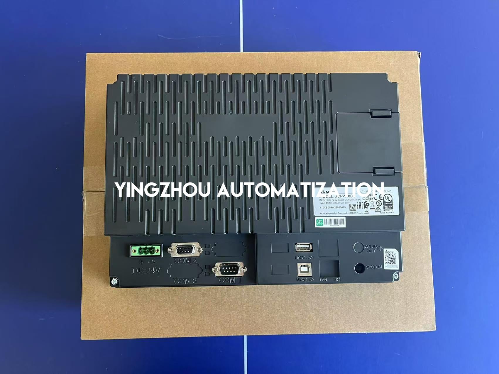 Delta DOP-110CS 10.1" Basic HMI - 1024x600 WXGA, 256MB ROM, Dual COM Ports, 24VDC-YingZhou Automatization