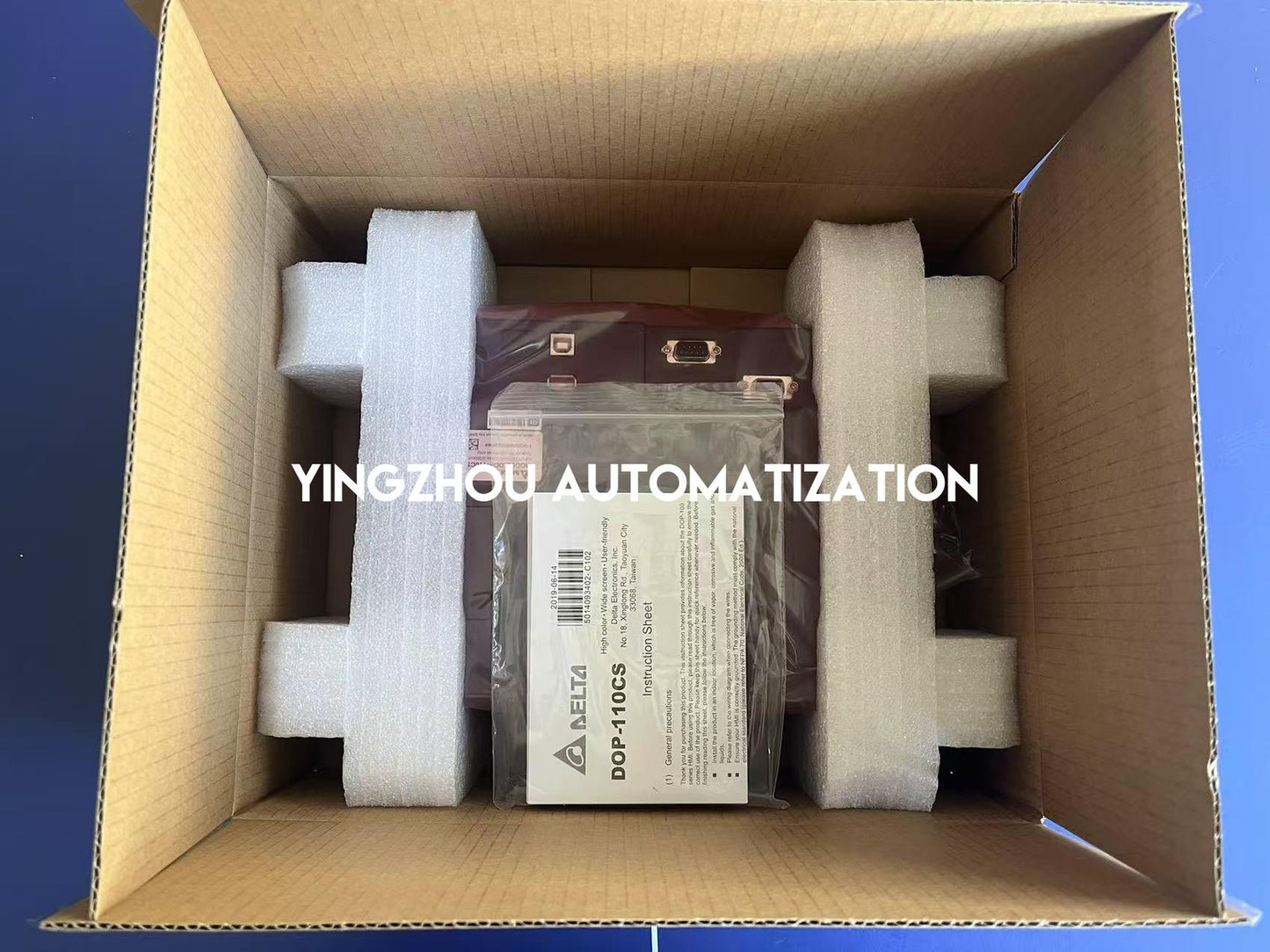 Delta DOP-110CS 10.1" Basic HMI - 1024x600 WXGA, 256MB ROM, Dual COM Ports, 24VDC-YingZhou Automatization