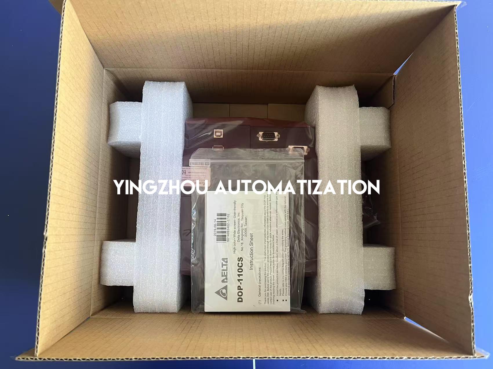 Delta DOP-110CS 10.1" Basic HMI - 1024x600 WXGA, 256MB ROM, Dual COM Ports, 24VDC-YingZhou Automatization