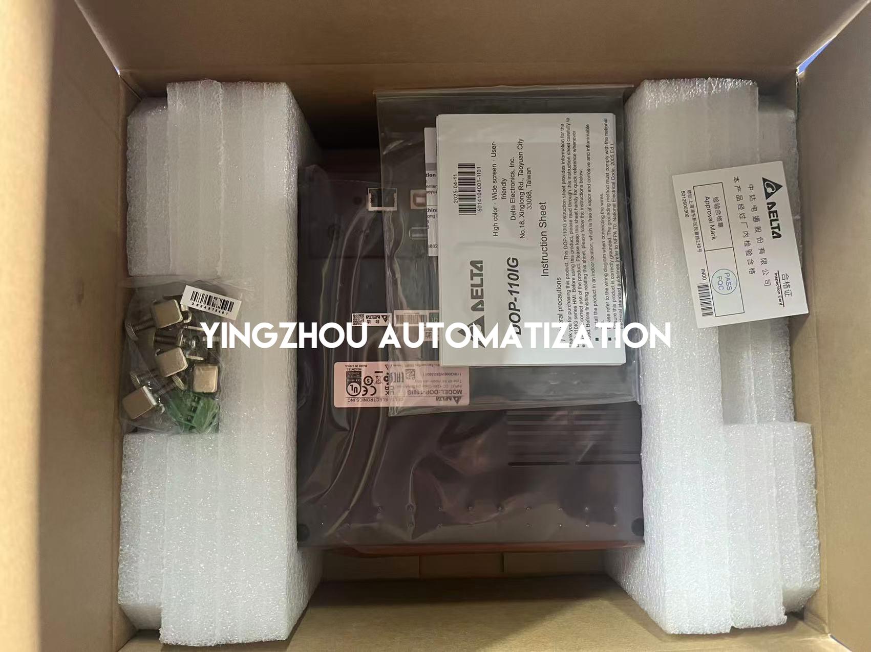 Delta DOP-110IG HMI - 10.4" SVGA Touchscreen, Ethernet, 3 COM Ports, 256MB RAM-YingZhou Automatization