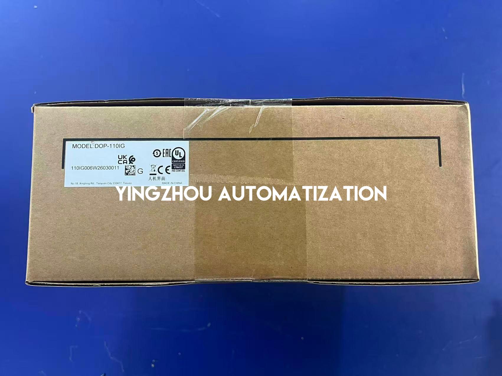 Delta DOP-110IG HMI - 10.4" SVGA Touchscreen, Ethernet, 3 COM Ports, 256MB RAM-YingZhou Automatization