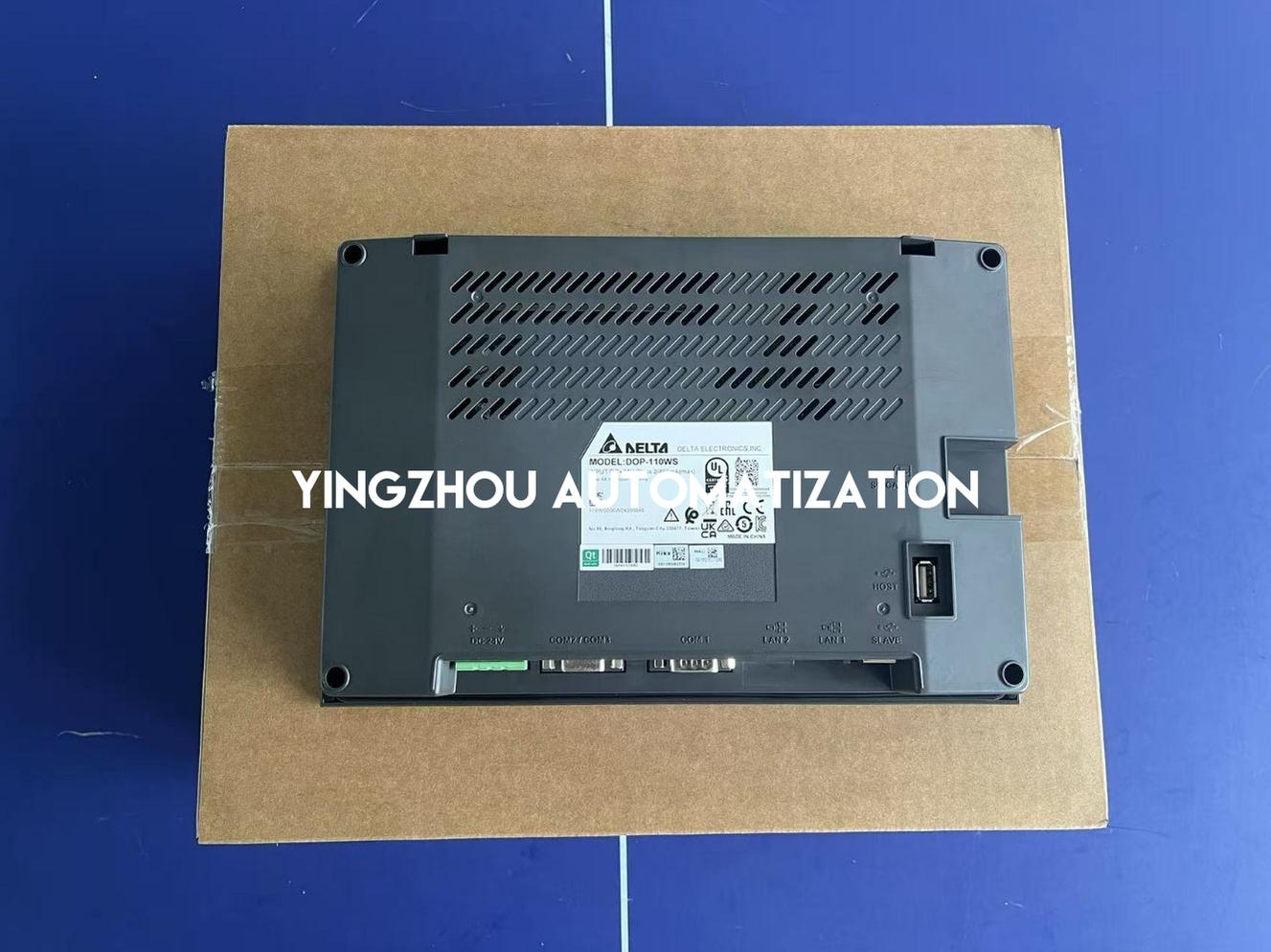 Delta DOP-110WS 10.1" Advanced HMI - 1024x600 WXGA, 256MB ROM, Built-in Ethernet, Narrow Bezel-YingZhou Automatization