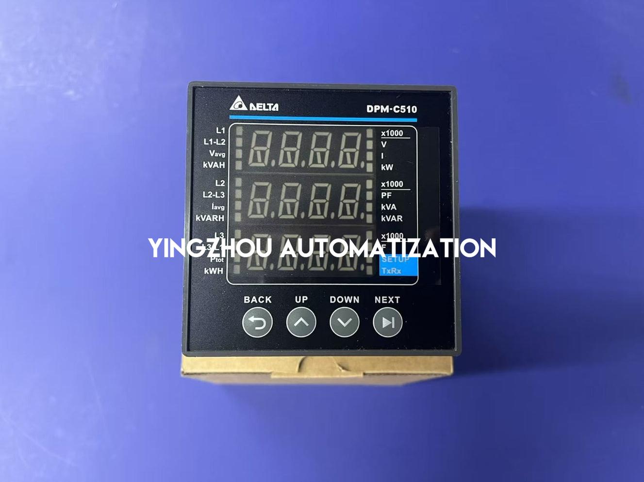 Delta DPM-C Series DPM-C510 Digital Power Meter - 96x96mm Panel Mount, Class 0.5S Accuracy, RS-485 Modbus-YingZhou Automatization