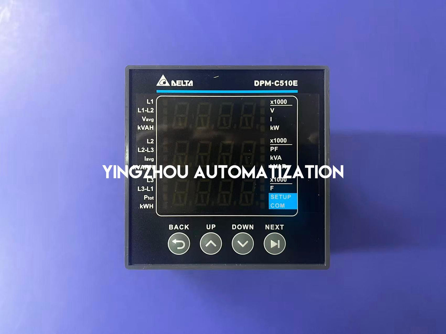 Delta DPM-C510E DPM Series Smart Power Meter | Multi-Function Digital Energy Meter with LCD Display | Brand New Original-YingZhou Automatization