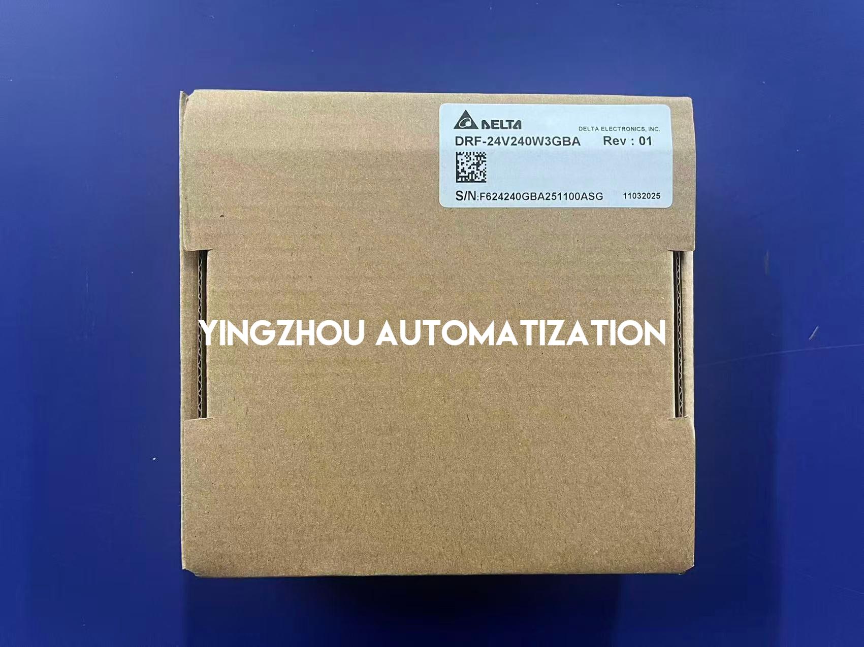Delta DRF-24V240W3GBA CliQ M Series DIN Rail Power Supply | 24V 10A 240W Single Phase AC/DC Converter | Brand New Original-YingZhou Automatization