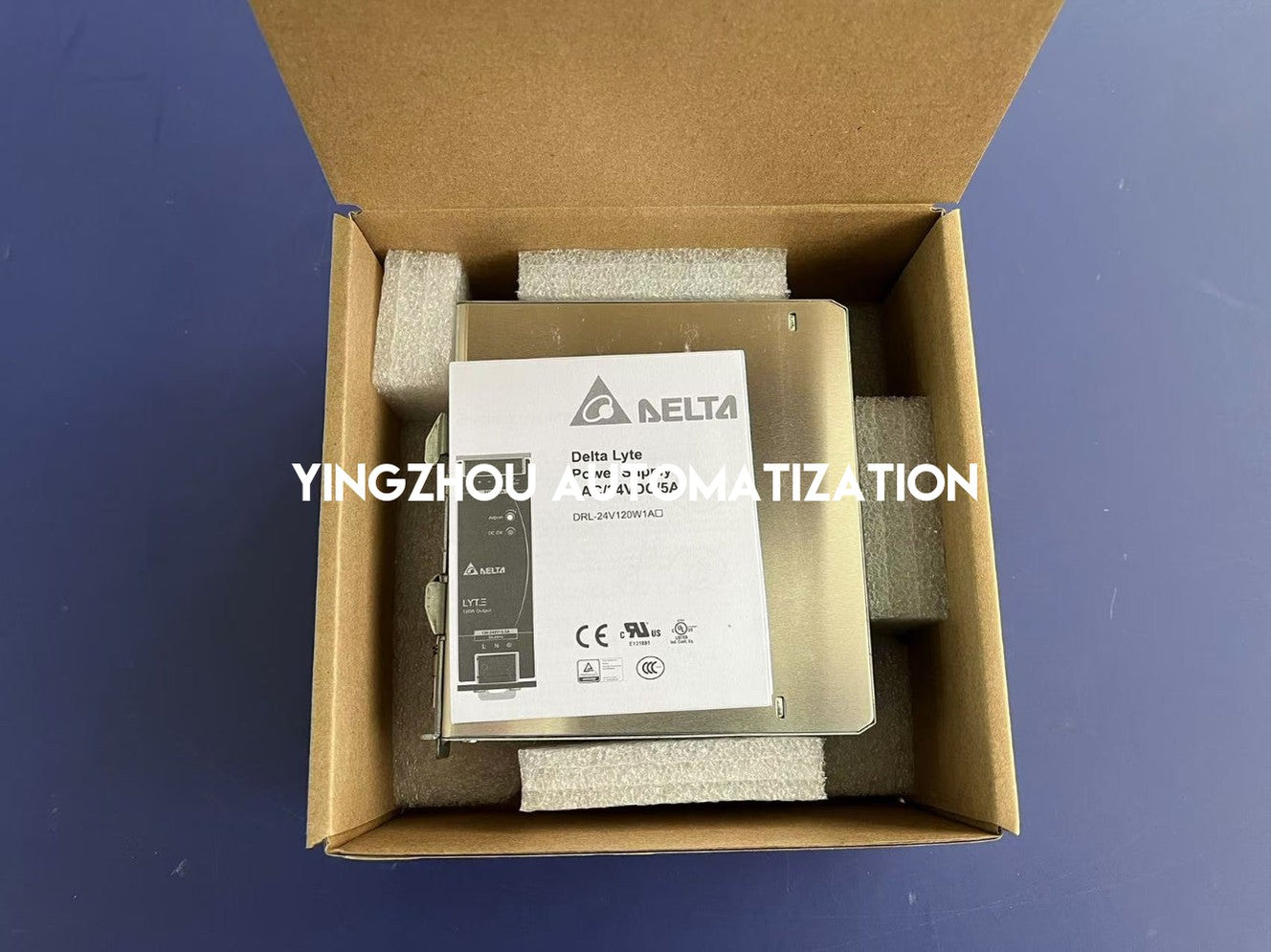 Delta DRL-24V120W1AA CliQ II Series DIN Rail Power Supply | 24V 5A 120W Single Phase | Brand New Original-YingZhou Automatization