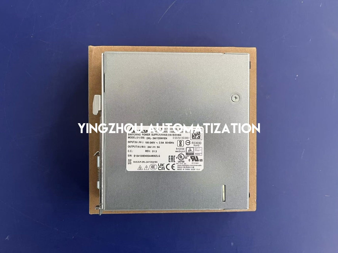 Delta DRL-24V120W1EN LYTE II Series DIN Rail Power Supply - 24V, 5A, 120W-YingZhou Automatization