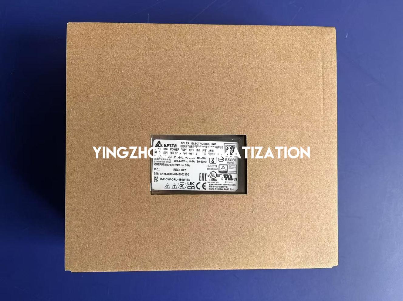 Delta DRL-24V480W1EN CliQ II DIN Rail Power Supply | 24V DC 20A 480W Industrial Power Unit | Brand New Original-YingZhou Automatization