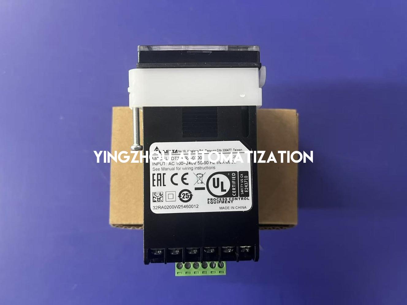 Delta DT3 Series Intelligent Temperature Controller DT320RA-0200 - 48x48mm, Relay Output, 100-240VAC-YingZhou Automatization