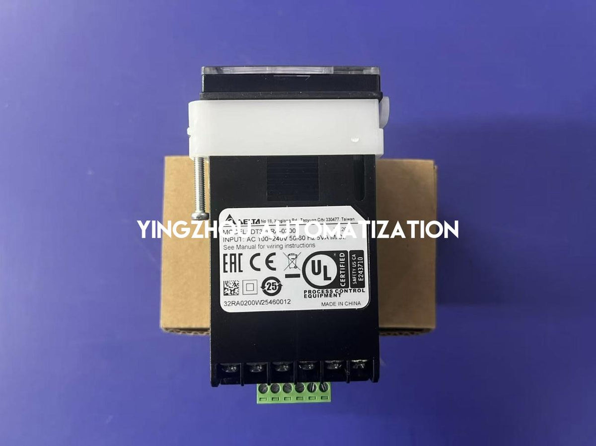 Delta DT320RA-0200 DT3 Series 48x48mm PID Temperature Controller 100-240VAC 5A Relay Output RS-485 Modbus Dual Alarm-YingZhou Automatization
