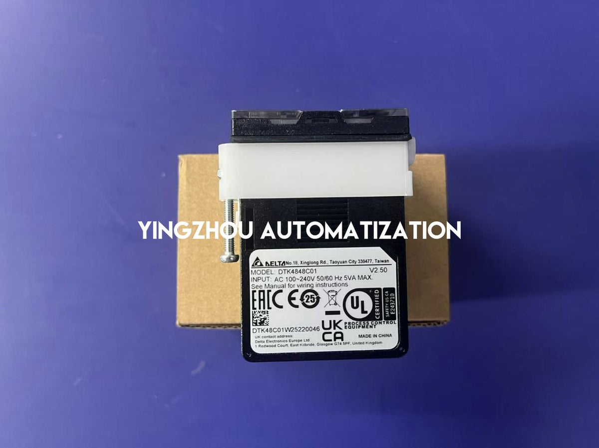 Delta DTK4848C01 DTK Series Temperature Controller | 48x48mm PID Control Unit with Current Transformer Input | Brand New Original-YingZhou Automatization