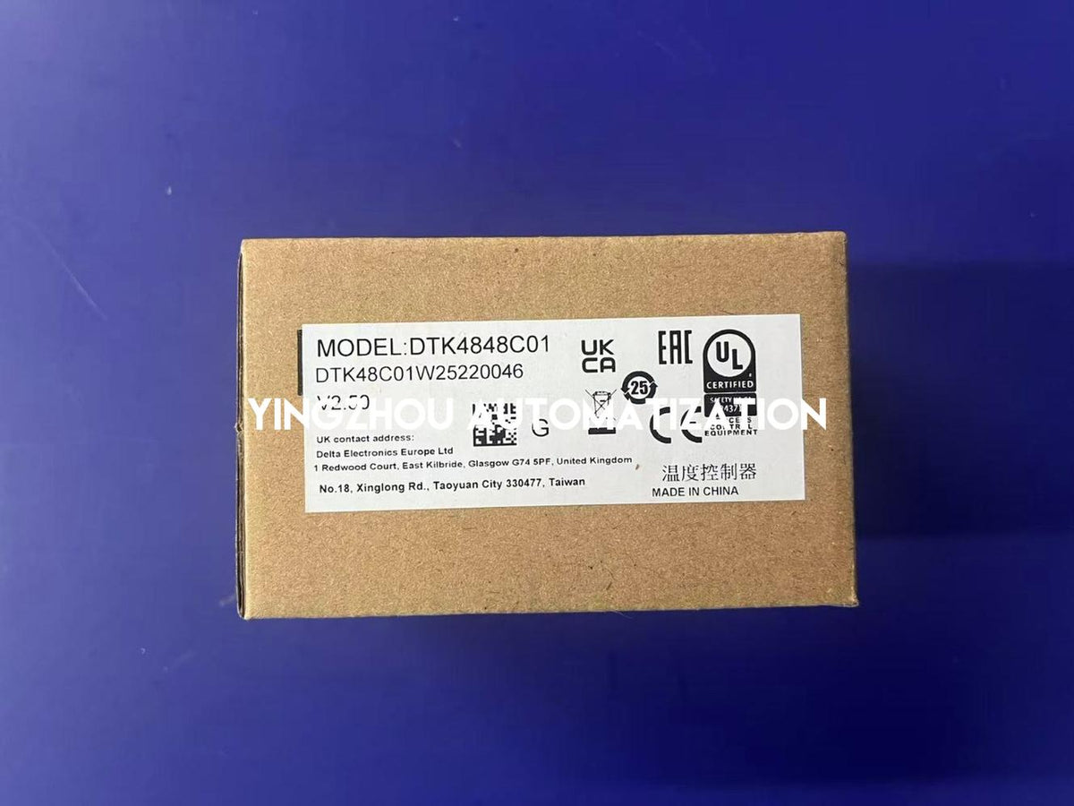 Delta DTK4848C01 DTK Series Temperature Controller | 48x48mm PID Control Unit with Current Transformer Input | Brand New Original-YingZhou Automatization