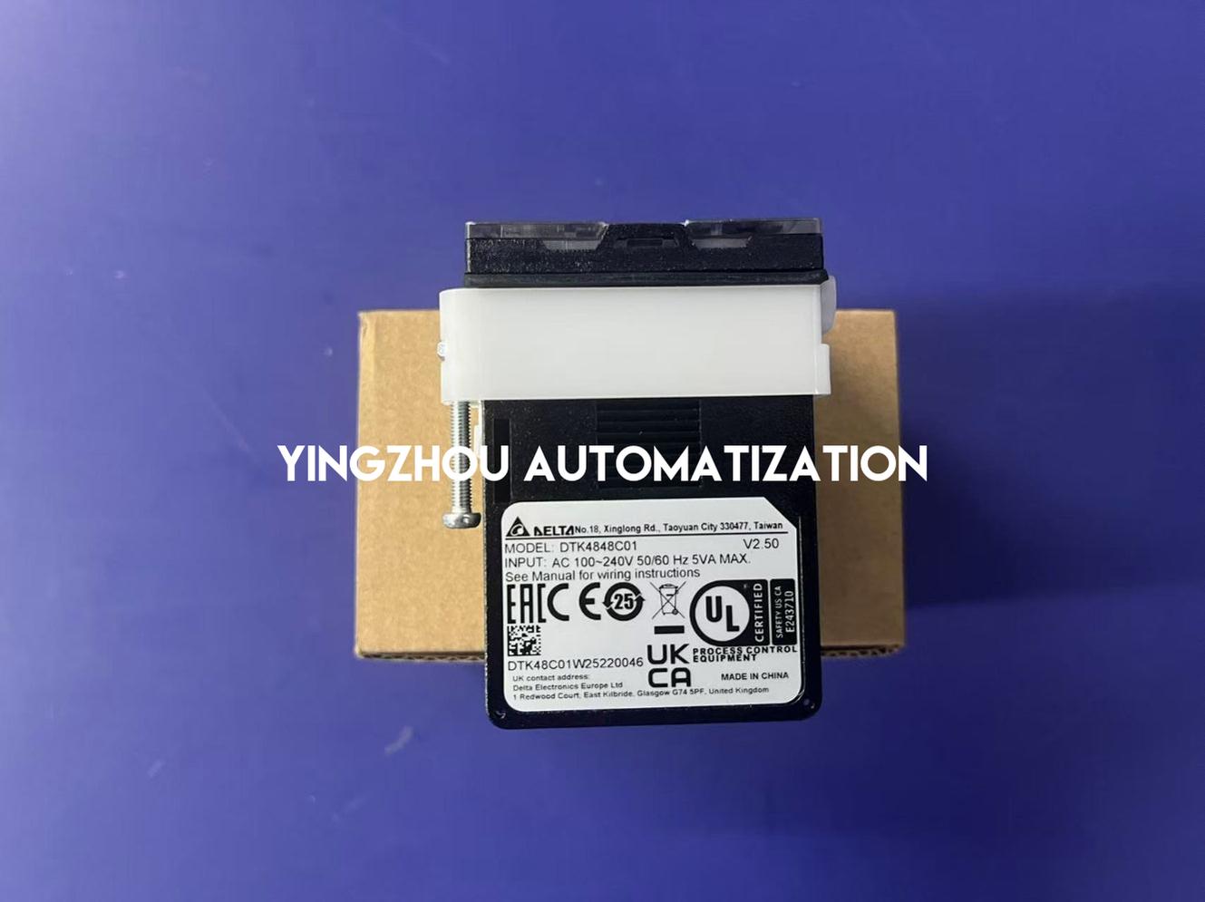 Delta DTK4848C01 Temperature Controller - 48x48mm (1/16 DIN), 4-20mA Output, PID Control-YingZhou Automatization