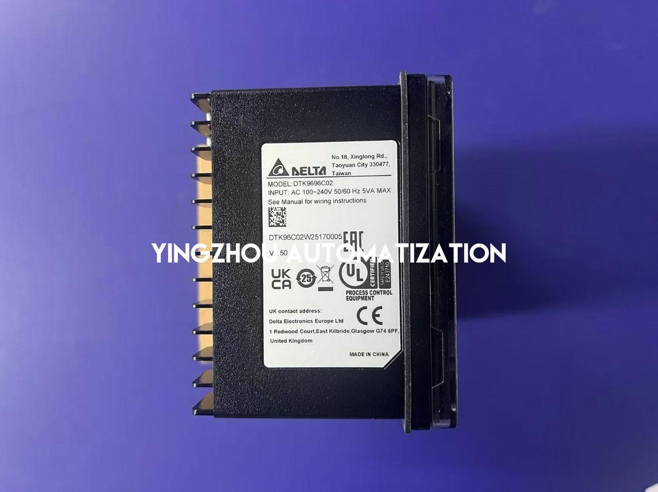 Delta DTK9696C02 DTK Series Digital Temperature Controller | 96x96mm PID Controller Unit | Brand New Original-YingZhou Automatization