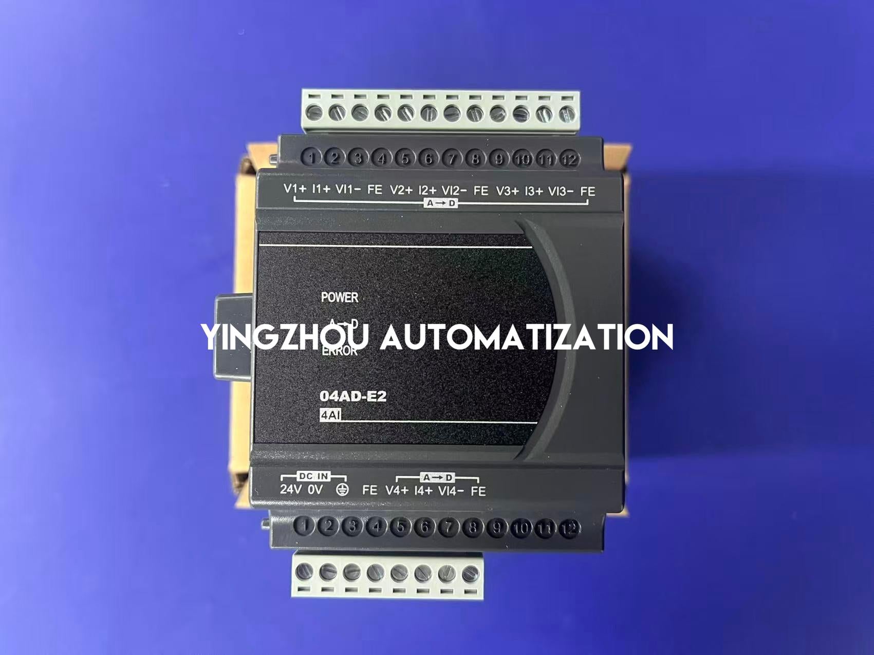 Delta DVP-E2 Series DVP04AD-E2 Analog Input Module - 4-Channel, 14-bit Resolution, Voltage/Current-YingZhou Automatization
