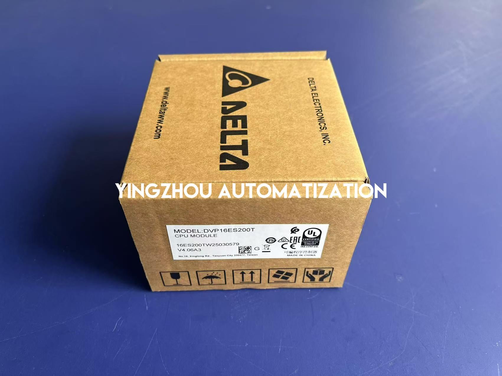 Delta DVP-ES2 Series DVP16ES200T PLC CPU - 16-Point (8DI/8DO Transistor NPN)-YingZhou Automatization