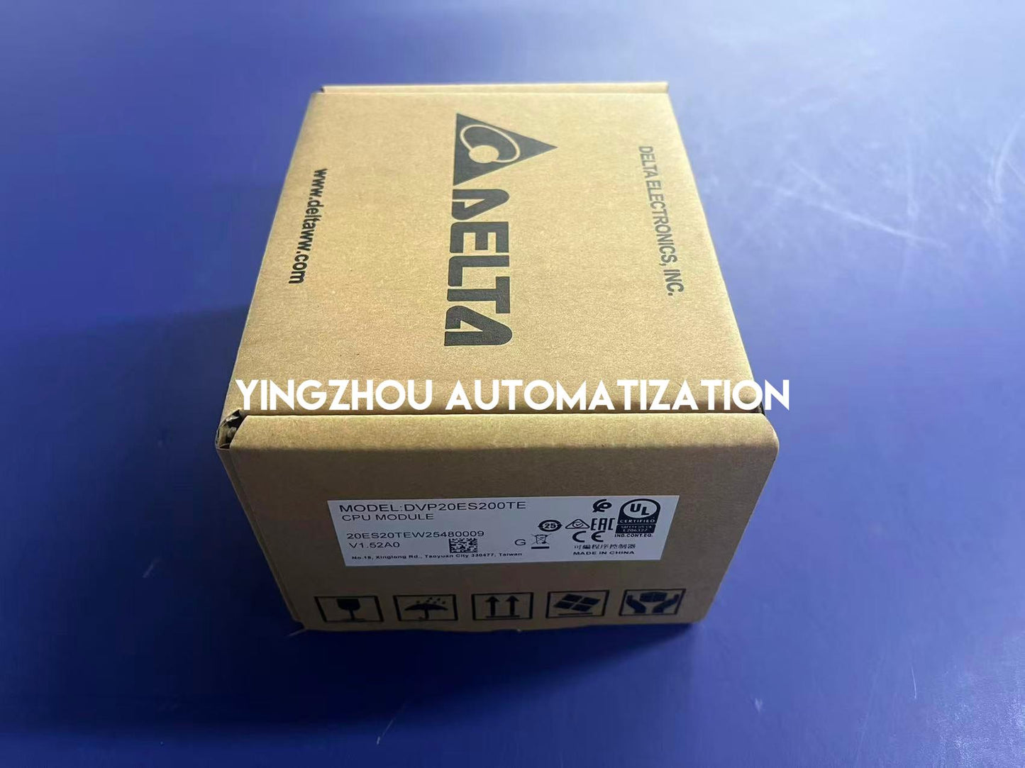 Delta DVP-ES2 Series DVP20ES200TE PLC CPU - 20-Point (12DI/8DO Transistor) with Ethernet-YingZhou Automatization