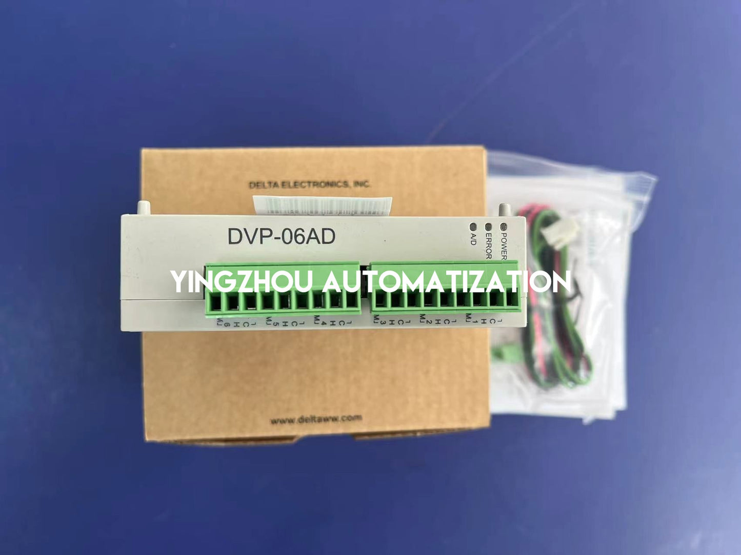 Delta DVP-S Series Analog Input Module DVP06AD-S - 6-Channel 14-bit Resolution-YingZhou Automatization
