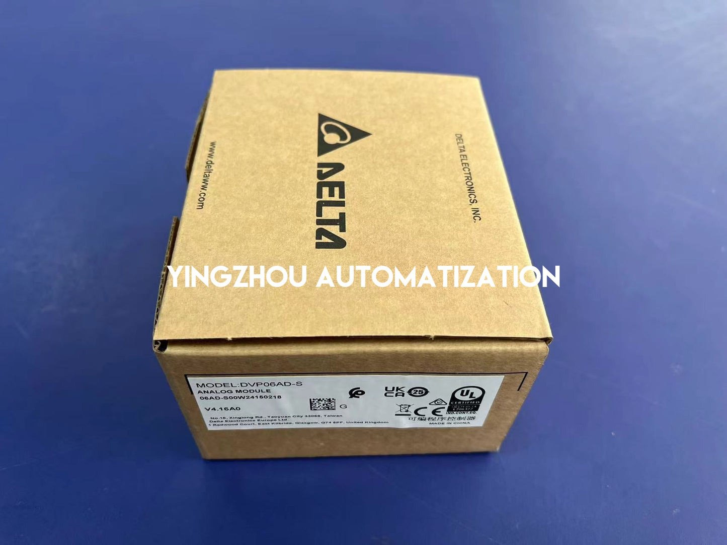 Delta DVP-S Series Analog Input Module DVP06AD-S - 6-Channel 14-bit Resolution-YingZhou Automatization