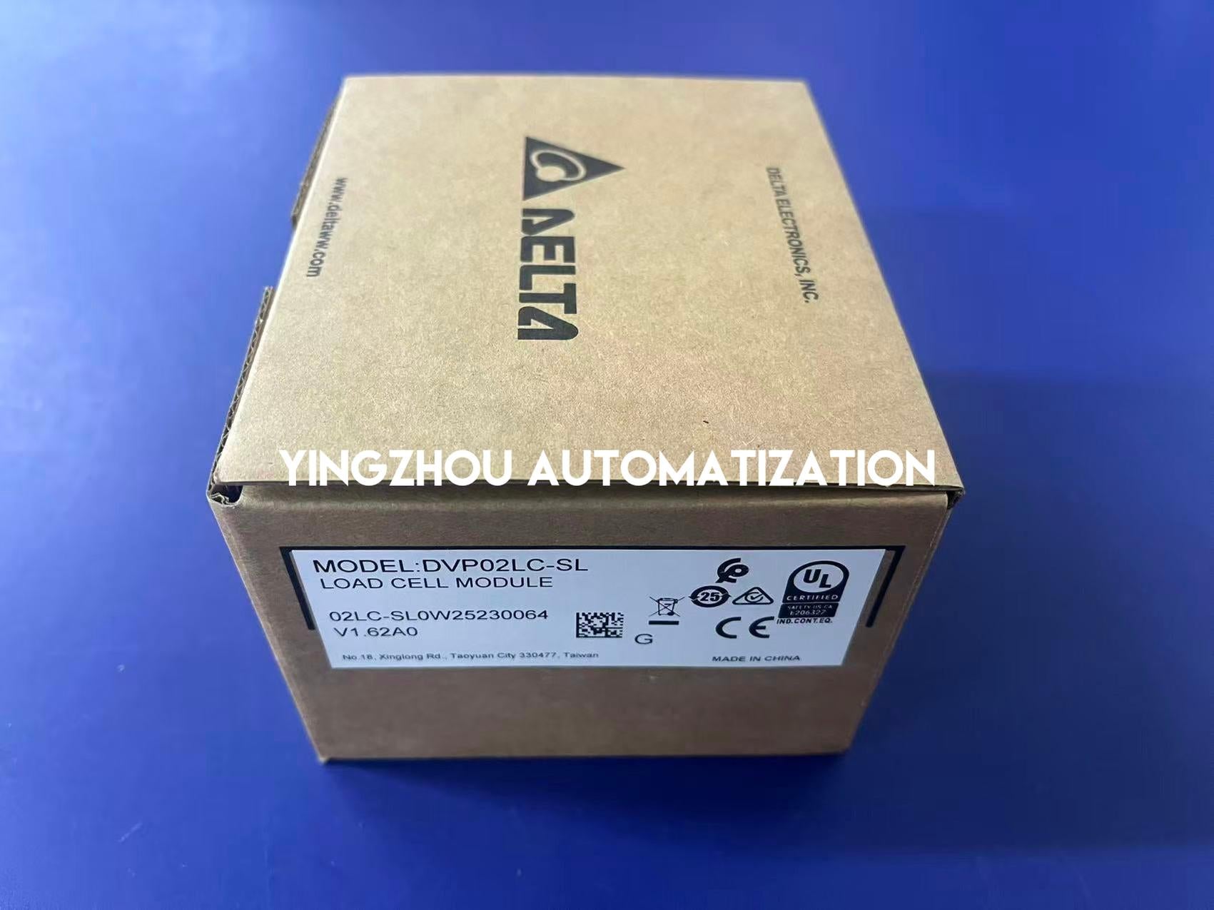 Delta DVP-S Series DVP02LC-SL Load Cell Module - 2 Channels, 24-bit Resolution, Left-Side High Speed-YingZhou Automatization