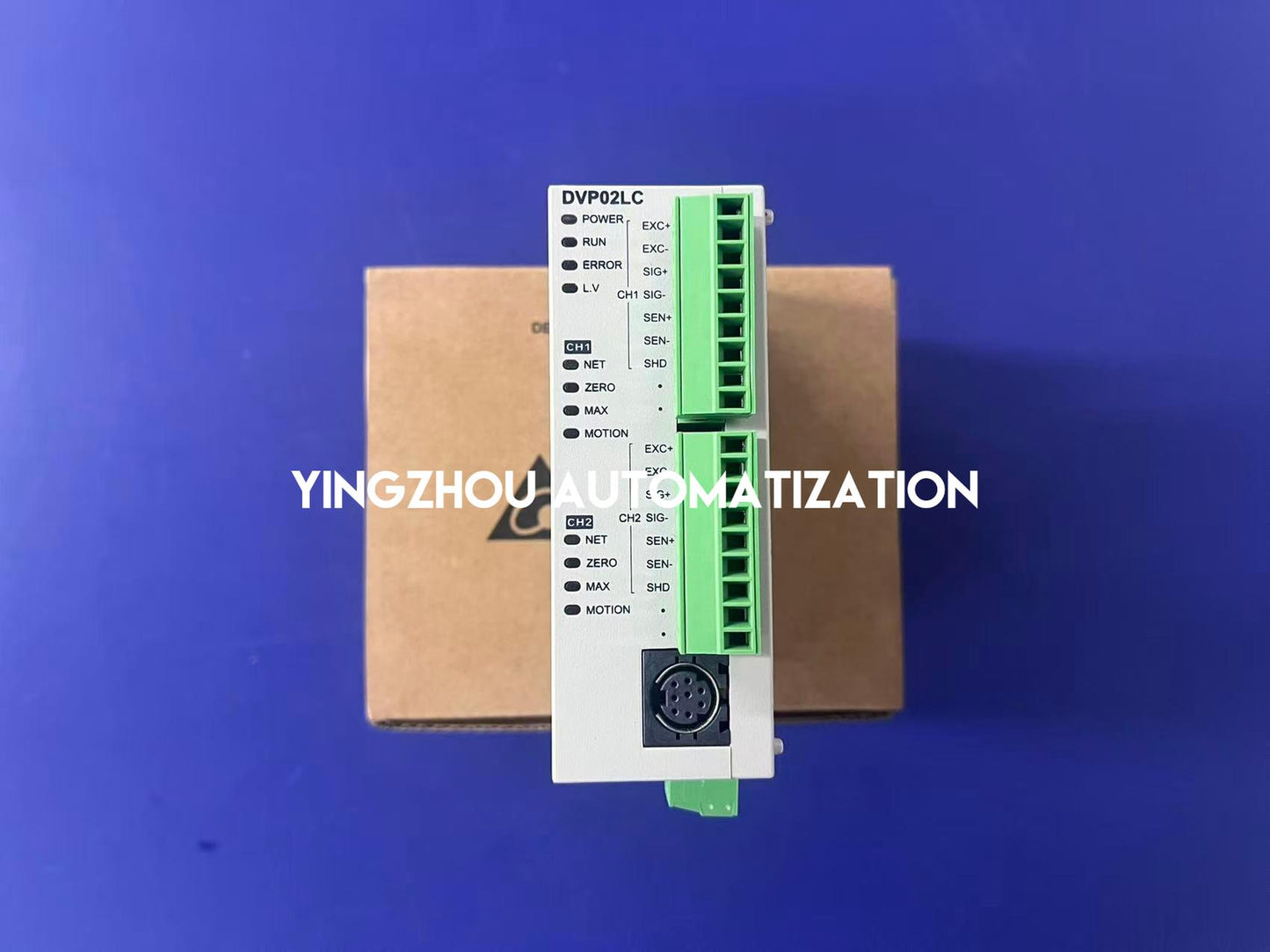 Delta DVP-S Series DVP02LC-SL Load Cell Module - 2 Channels, 24-bit Resolution, Left-Side High Speed-YingZhou Automatization