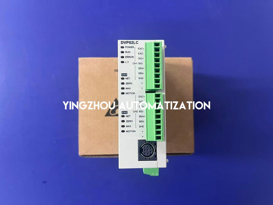 Delta DVP-S Series DVP02LC-SL Load Cell Module - 2 Channels, 24-bit Resolution, Left-Side High Speed-YingZhou Automatization