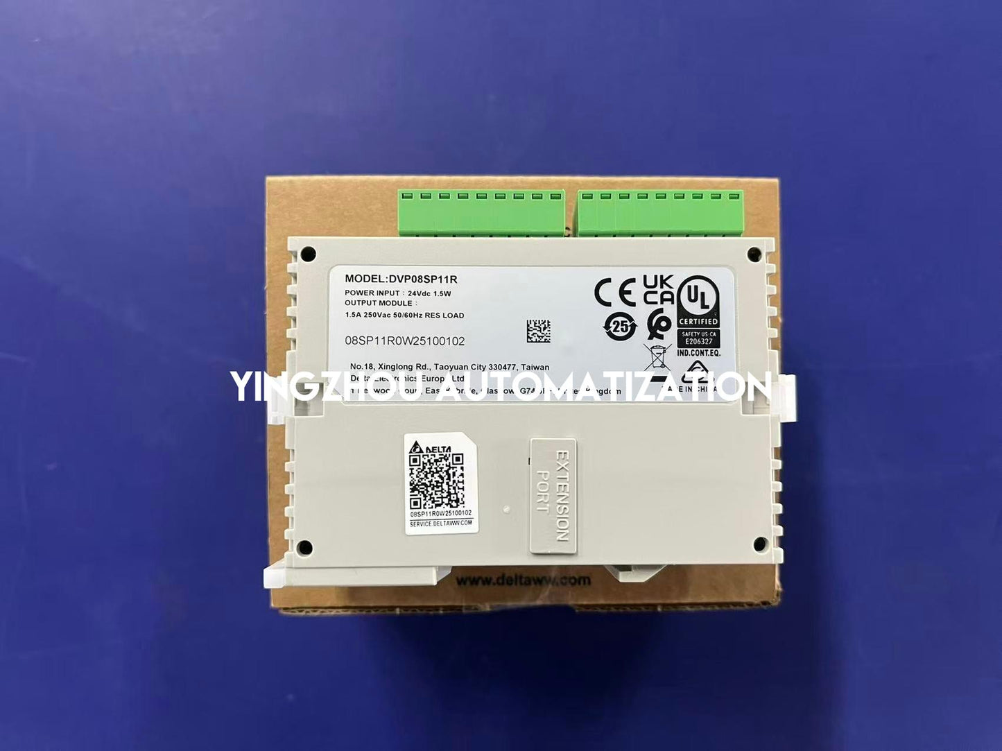 Delta DVP-S Series DVP08SP11R Expansion Module - 4 Digital Inputs, 4 Relay Outputs, Right-Side Extension-YingZhou Automatization
