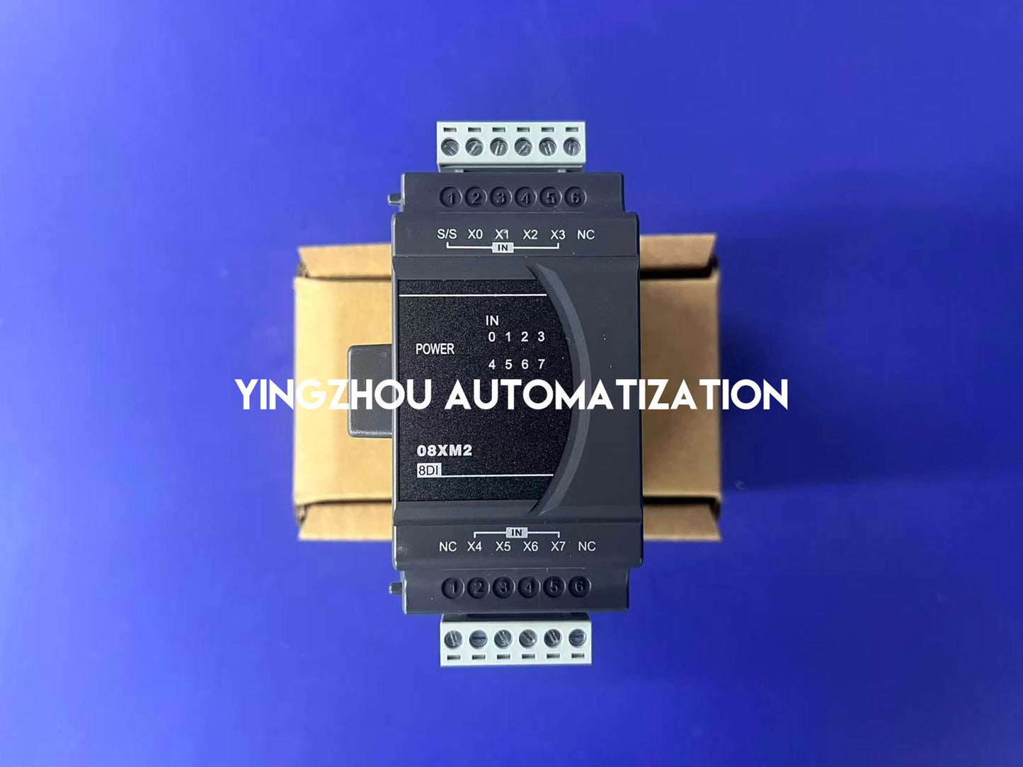 Delta DVP-S Series DVP08XM211N Digital Input Module - 8 Points, 24V DC, Sinking/Sourcing-YingZhou Automatization