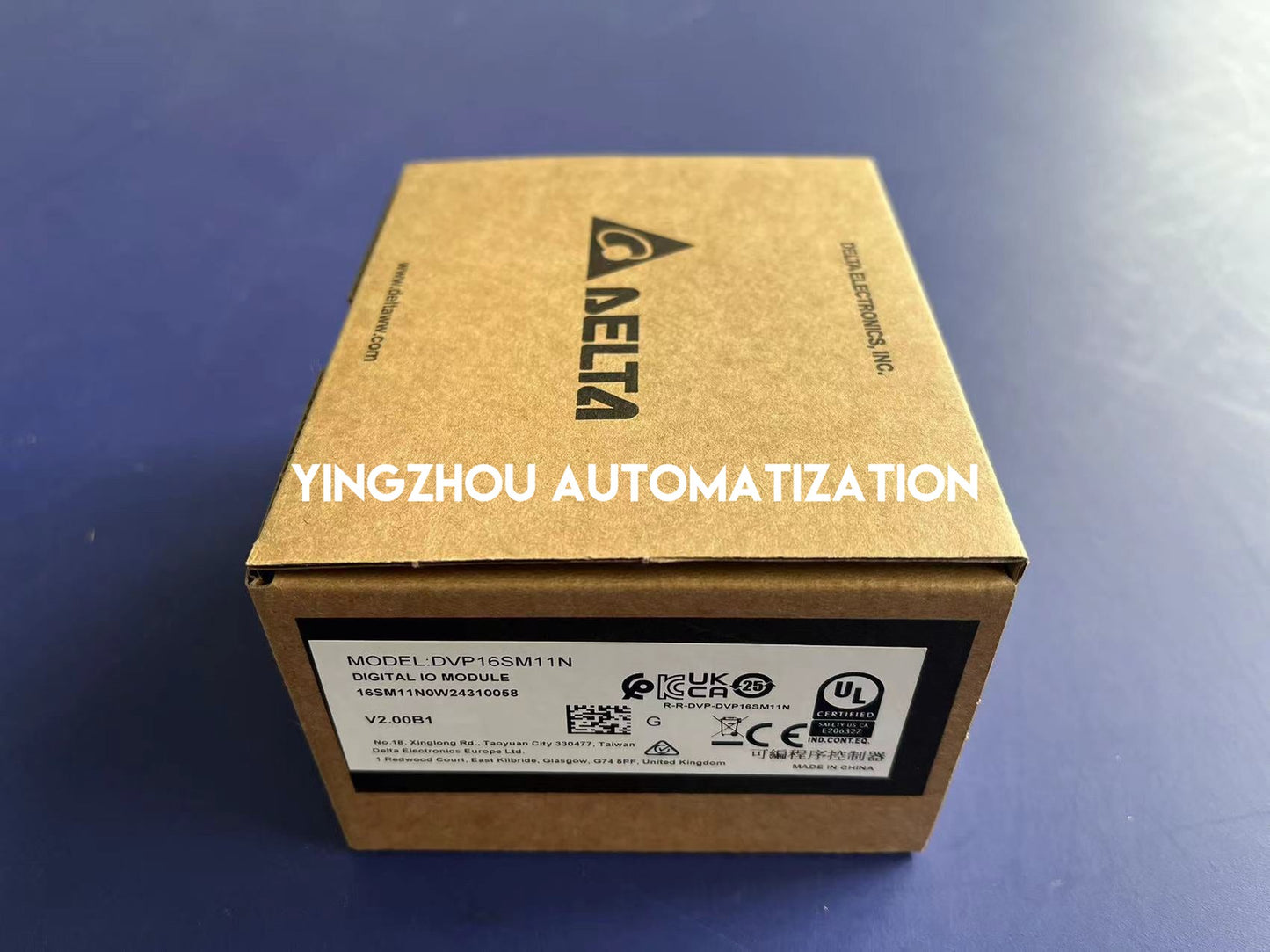 Delta DVP-S Series DVP16SM11N Digital Input Module - 16-Point DI 24VDC Expansion-YingZhou Automatization