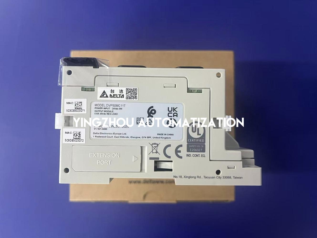 Delta DVP-S Series DVP50MC11T Motion Controller - 16-Axis CANopen, 24V DC-YingZhou Automatization