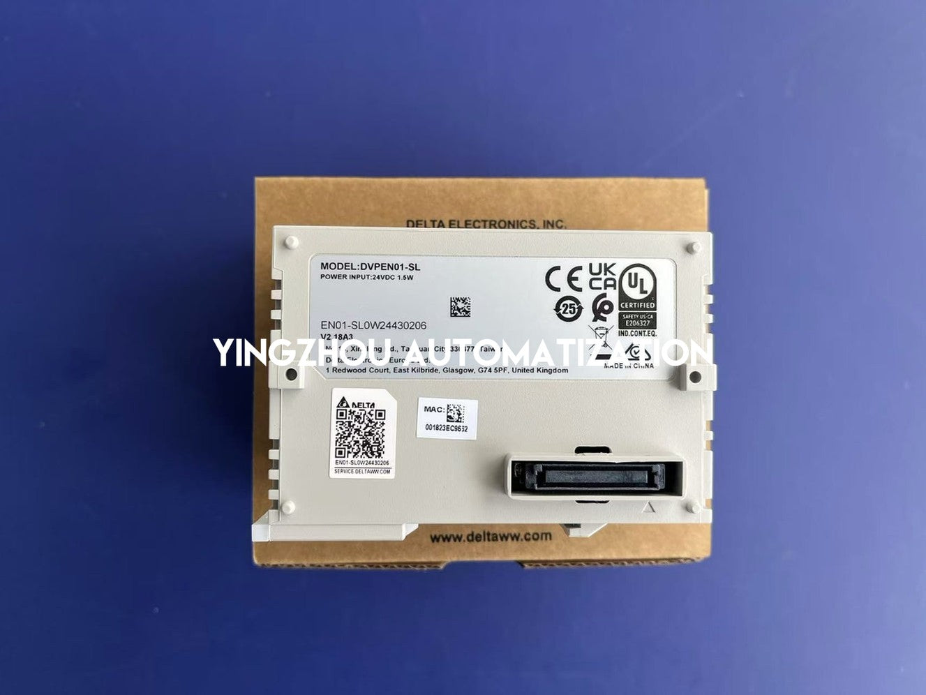 Delta DVP-S Series Ethernet Communication Module DVPEN01-SL - Left-Side High-Speed Interface-YingZhou Automatization